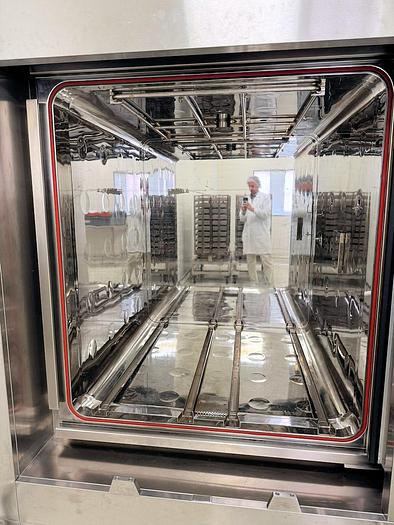 Used E 16631 E - Autoclave Steam Steriliser SteelCo AV/S 914A S - 1600 Litre Pharma Grade