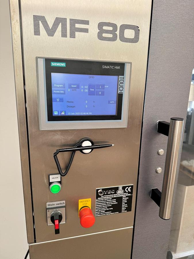 Used F 17035 E - Microfine Polisher for Press Tooling OTEC MF80 Pharma