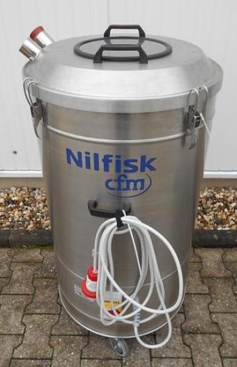 Used S 12736 D - Industrial Vacuum Cleaner for Manufacturing Waste NILFISK R 155 X