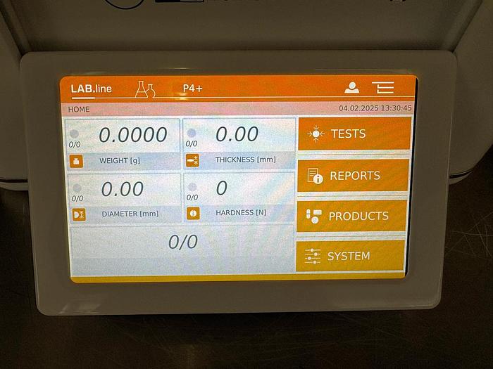 Used U 16507 - Tablet Inspection Machine Kraemer Lab.line P4+