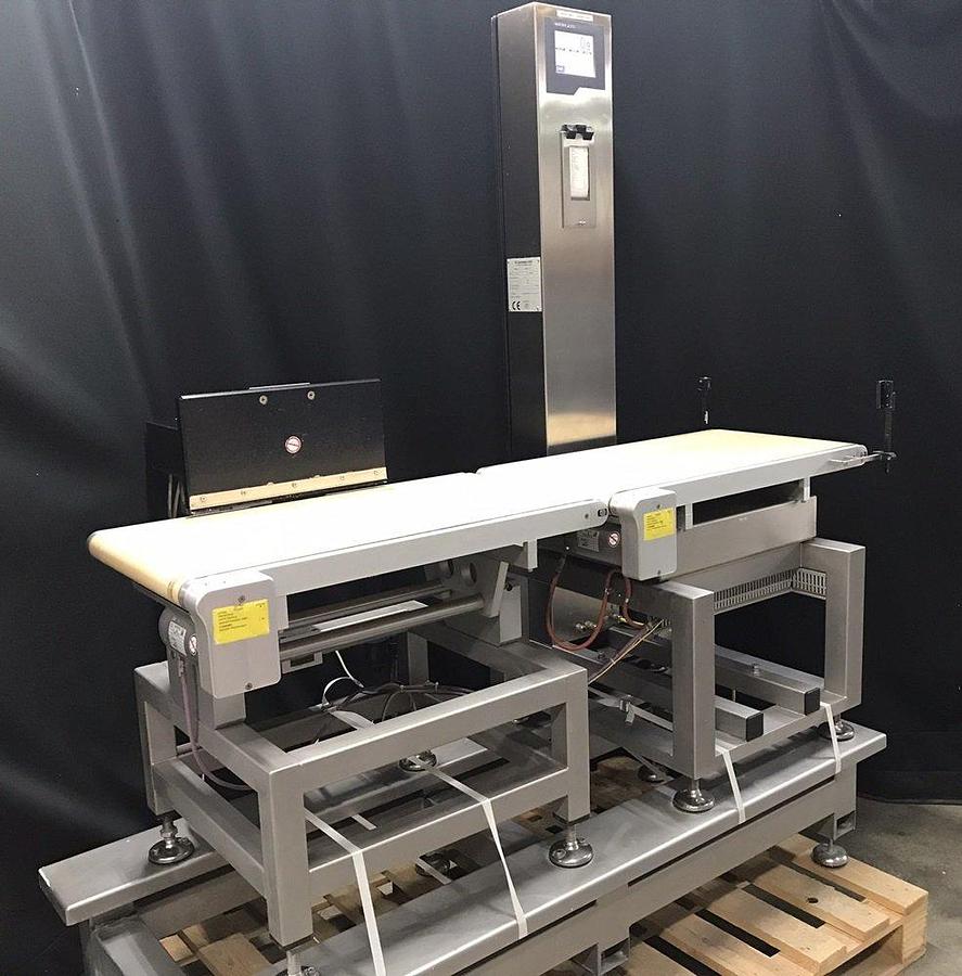 Used R 16595 D - Checkweigher up to 6000 g with Printer OCS EC