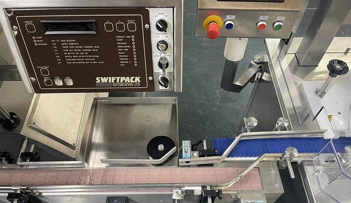 Used I 16519 D - Tablet counting machine with capper & labeller as a line IMA SWIFTPACK