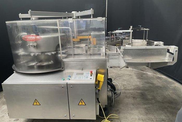 Used Q 15876 D - BAUSCH + STRÖBEL FAW 1020 scrubber for vials and bottles