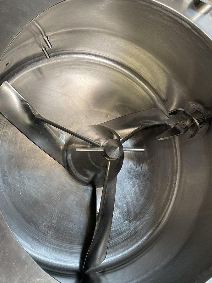 Used A 15843 D - Mixer / Granulator with Heating Jacket DIOSNA P250 A