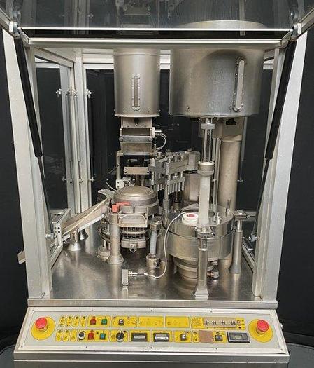 Used G 15990 D - IMA Zanasi AZ 40 E Capsule Filling Machine for Powder