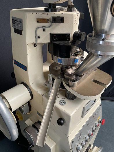 Used F 16384 D - Rotary Tablet Press 6 Stations KORSCH PHARMAPRESS PH 106
