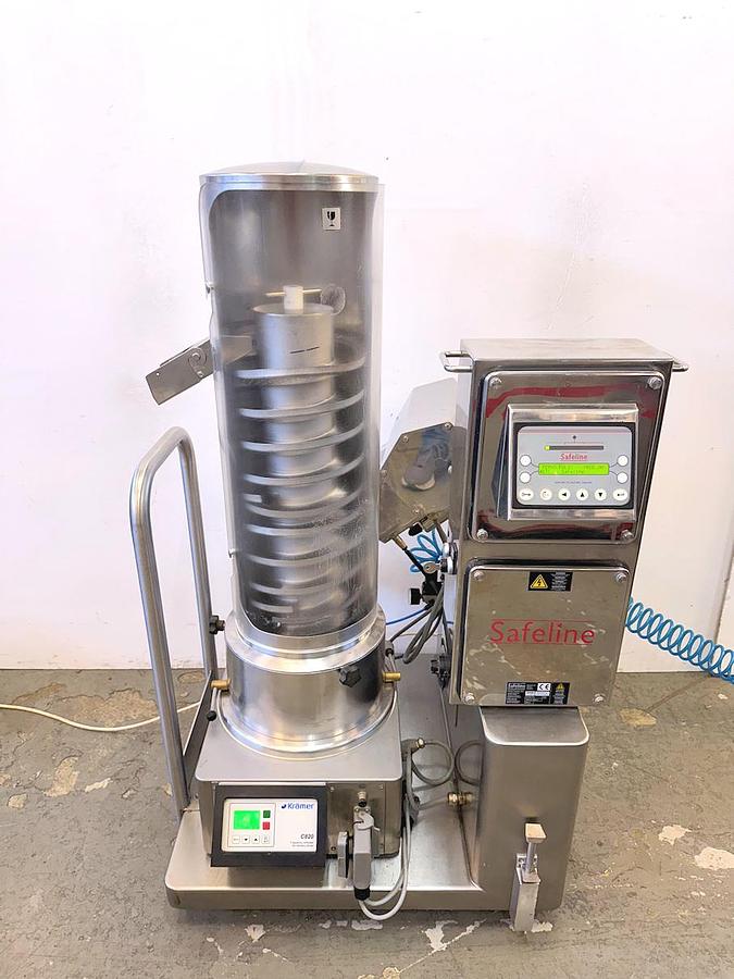 Used S 16615 E - Tablet Deduster / Metal Detector KRÄMER E2000-500 / MT Safeline PH-2