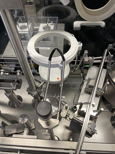 Used J 16215 D - Liquid Filler - Stopper Inserter - Cap Spinner GRONINGER DFVG 2110