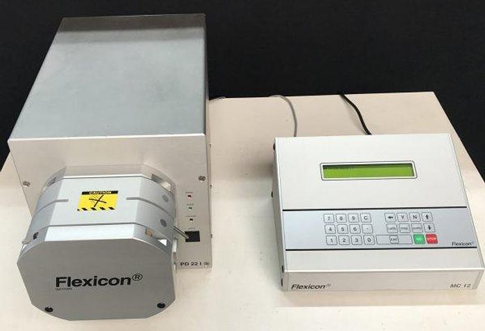 Used J 15881 D -  Flexicon PD 22 I Peristaltic filler with MC 12 programmer 