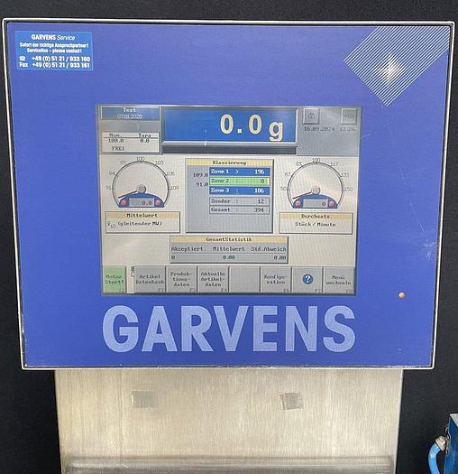 Used R 16478 D - Checkweigher up to 300 g GARVENS S 2