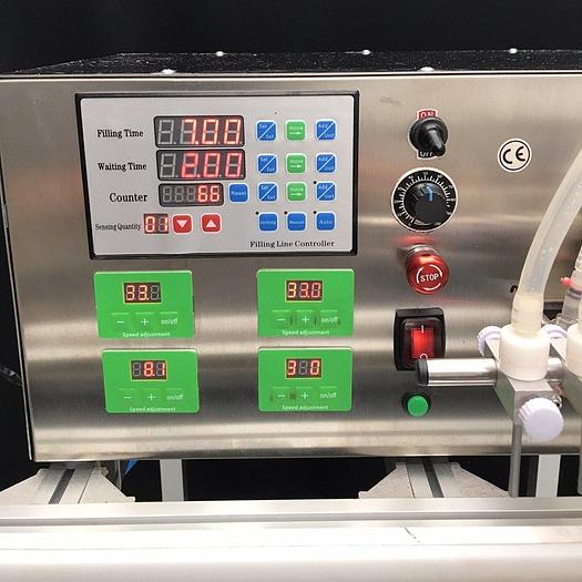 Used J 16201 D - Liquid filler with DT PP4W cap screwdriver ZONESUN ZS-DTPP4W