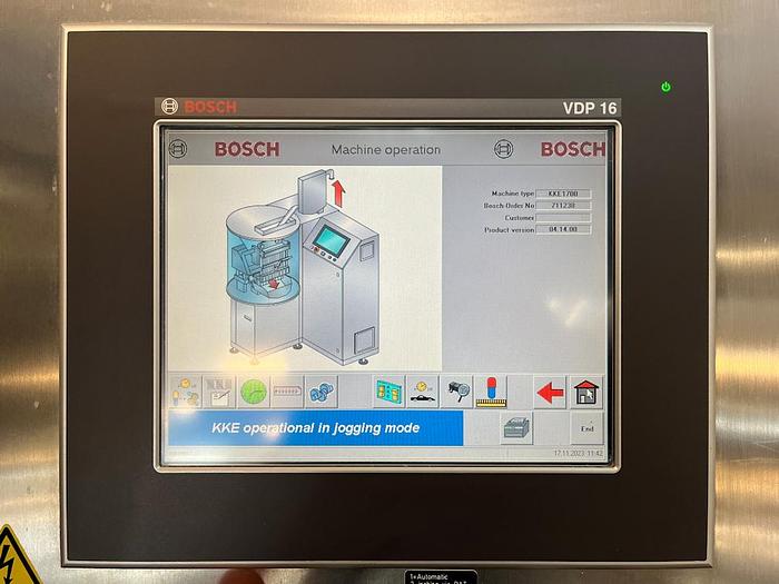 Used G 16032 E - Checkweigher for Capsules BOSCH KKE 1700