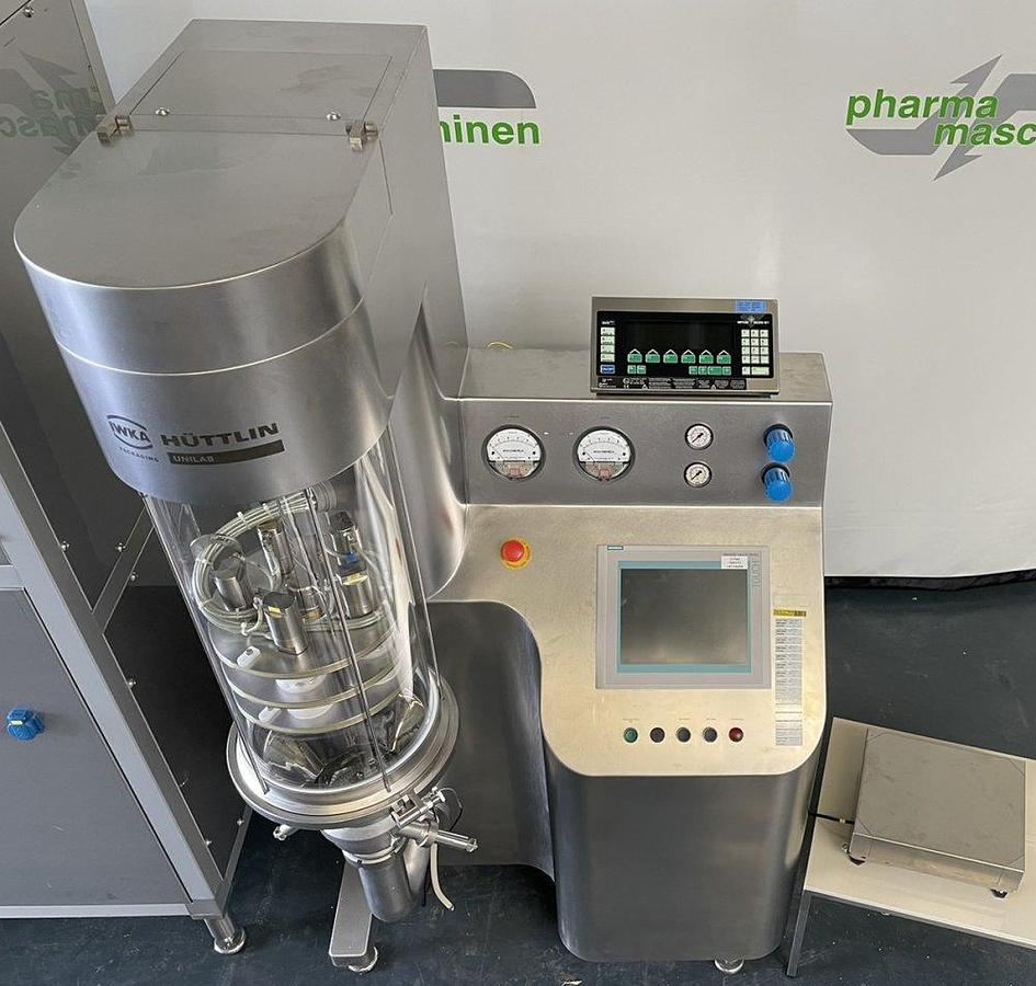 Used E 17112 D - Unilab Fluidbed Dryer/Spray Granulator / Dryer / Coater HÜTTLIN