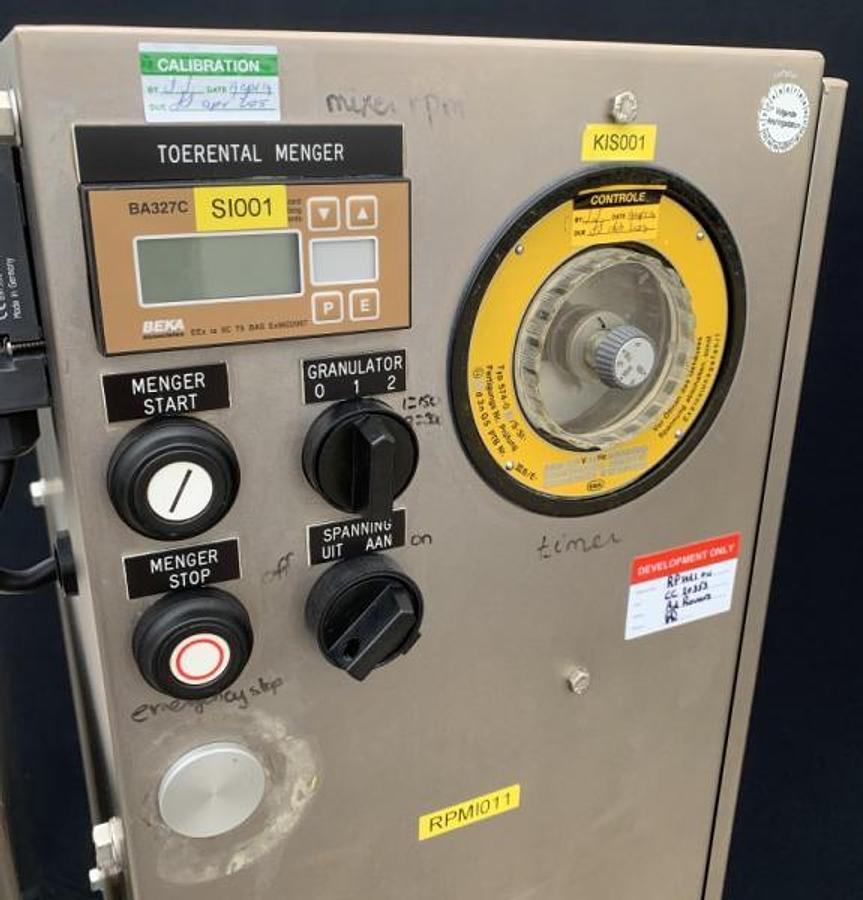 Used A 17296 E - Pharma Mixer / Granulator GEI COLLETTE GRAL 10 Eex