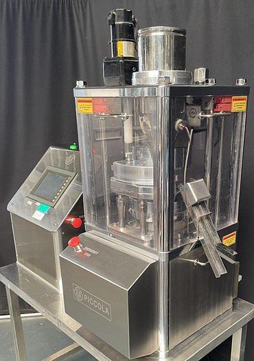 Used F 16386 D - Rotary Tablet Press 8 Stations RIVA Piccola D-C