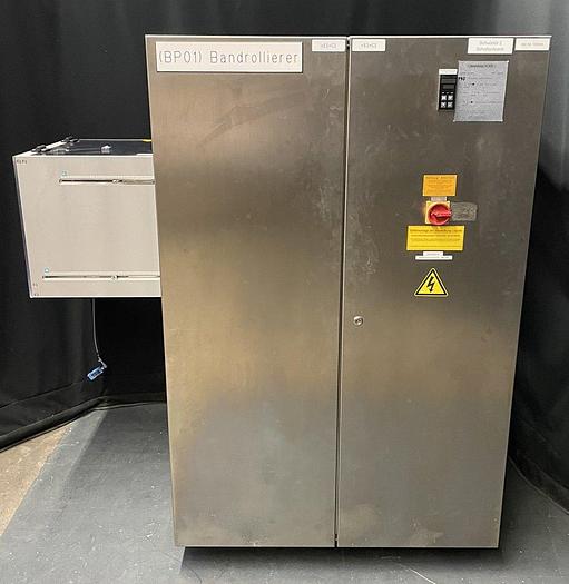 Used O 16525 D Compact Bundle packer / Stretch bander PESTER PEWO PACK 250
