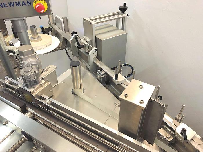 Used M 15714 E - Labeller NEWMAN S 150 for Cylindrical Objects