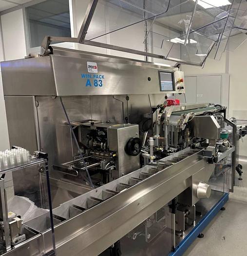 Used I 16469 D - Blister pack and cartoner IMA WIN.PACK TR 135 - A83 