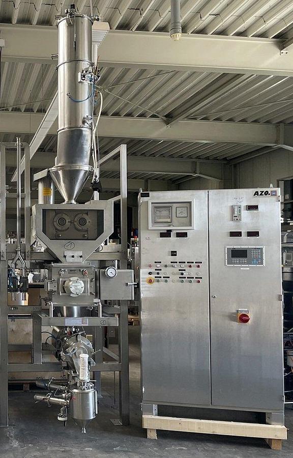 Used C 16984 D - Pharmapaktor / Dry granulation plant (Single) AZO - BEPEX - FREWITT