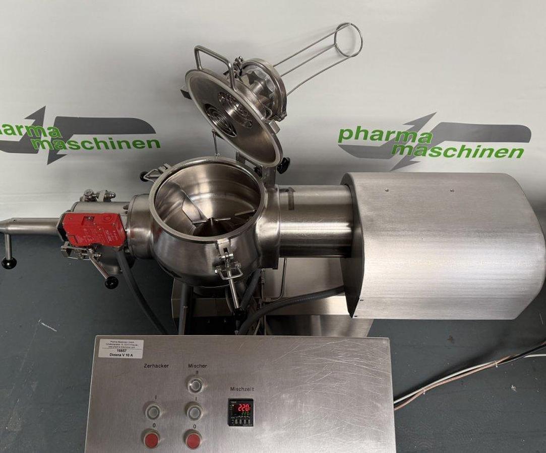 Used A 16657 D - Mixer / Granulator DIOSNA V 10