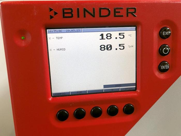Used E 15776 E Dynamic Climate Chamber BINDER MKF 720