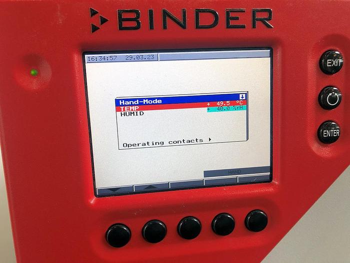 Used E 15776 E Dynamic Climate Chamber BINDER MKF 720