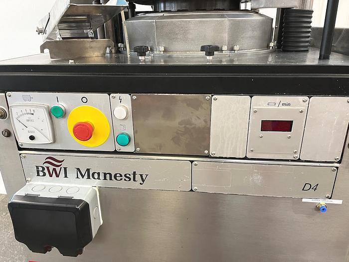 Used F 15890 E - Tablet Press MANESTY D4 - 20 Stations