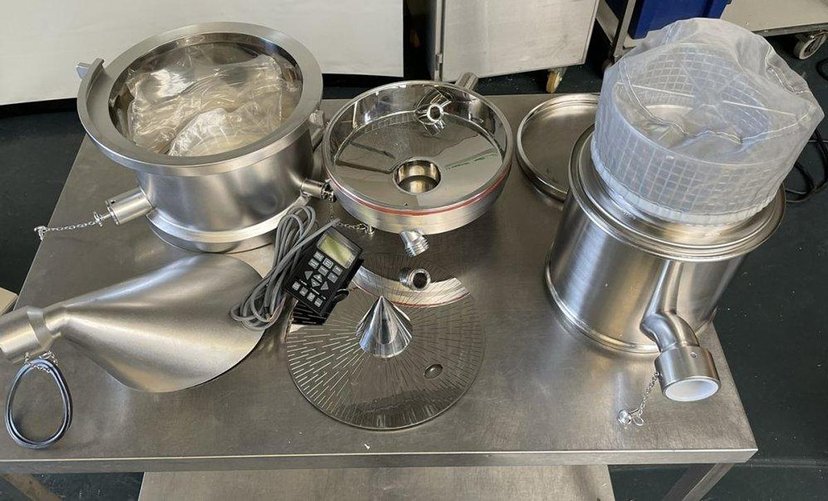 Used E 17112 D - Unilab Fluidbed Dryer/Spray Granulator / Dryer / Coater HÜTTLIN