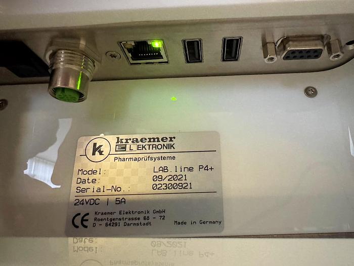 Used U 16506 - Tablet Inspection Machine Kraemer Lab.line P4+