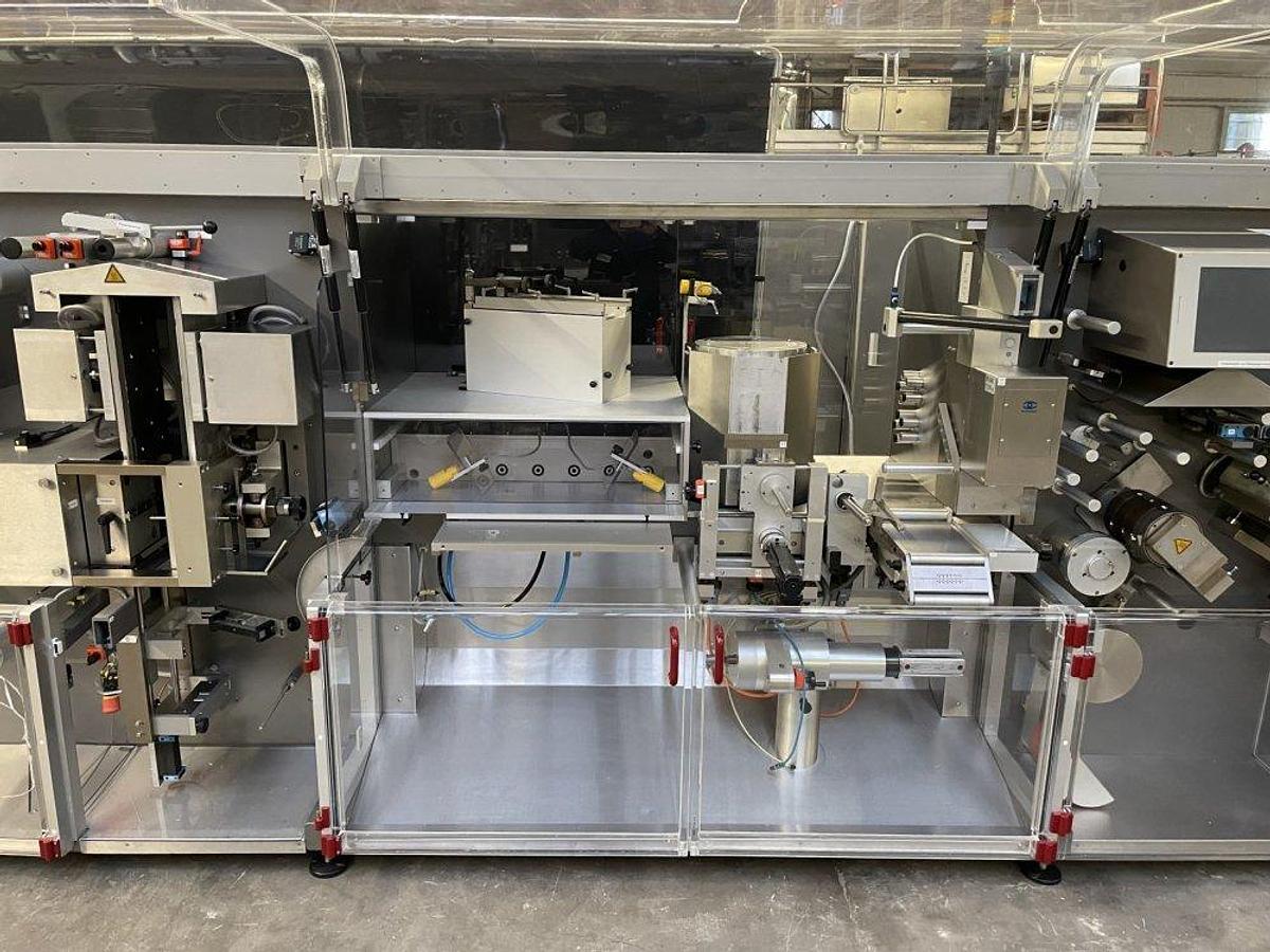 Used I 16597 D - Blisterpacking and Cartoning Line for Tablets KLÖCKNER CP 400 & P 3000