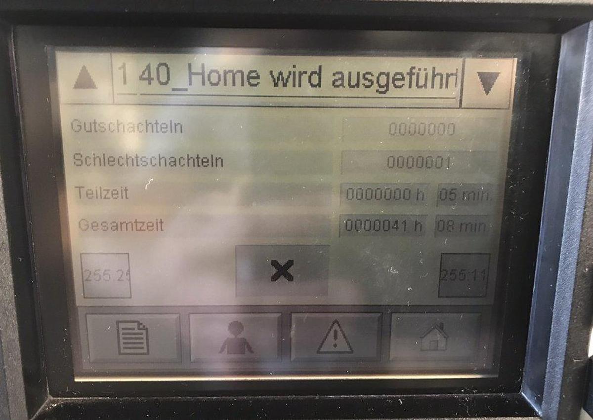 Used N 16969 D - Promatic Bipak Vertical Cartoner ROMACO