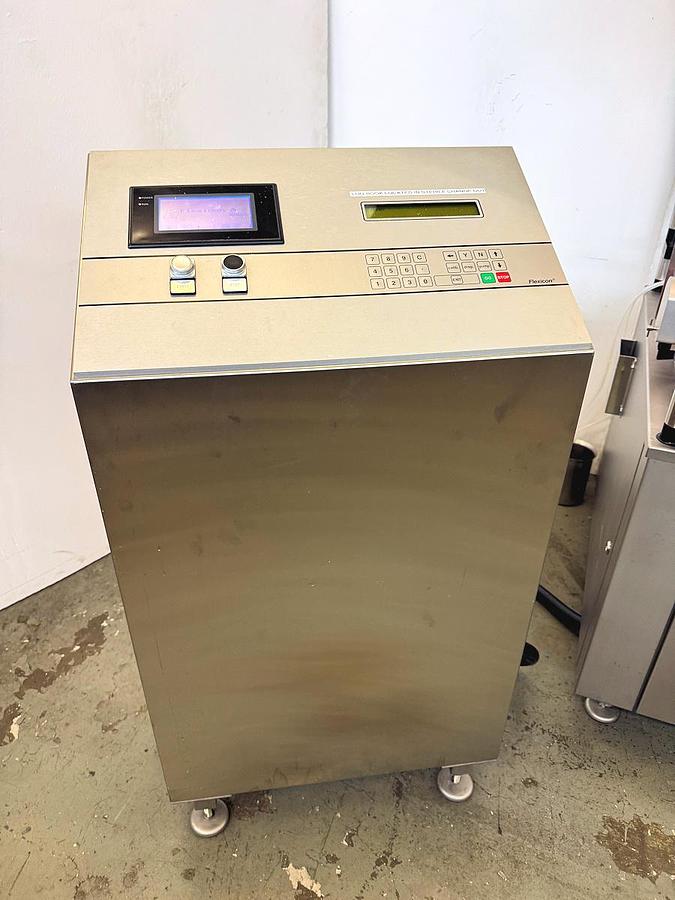 Used J 17300 E - Vial Filler, Stopper Inserter, Cap Closer FLEXICON FMB 200L