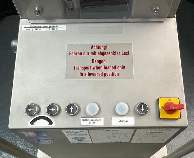 Used P 15259 D - Drum Lifter SCHNEIDER ROBUSTO FL 120