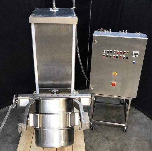 Used A 16040 D - MÜLLER FÖRDERTECHNIK FTMH 300 MG1 drum mixer for drums