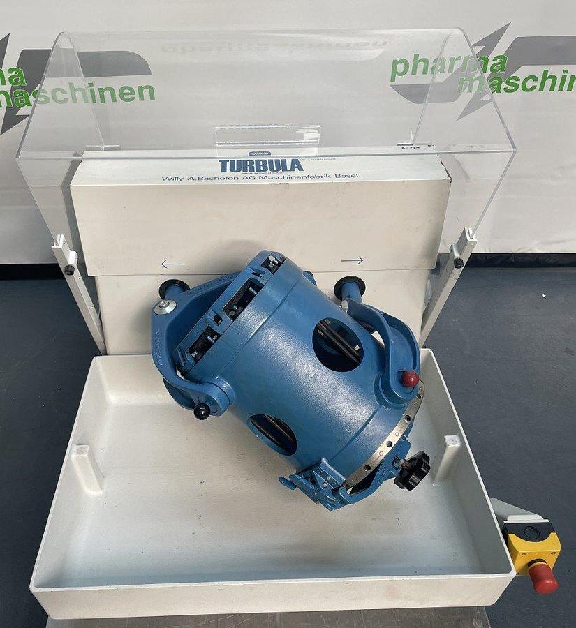 Used A 16910 D - Three-dimensional shaker mixer BACHOFEN Turbula T10B