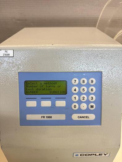 Used W 16573 E Friability Tester COPLEY FR 1000