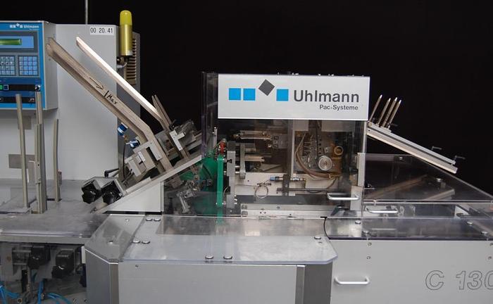 Used N 15252 D - Cartoner for Blisters UHLMANN C 130