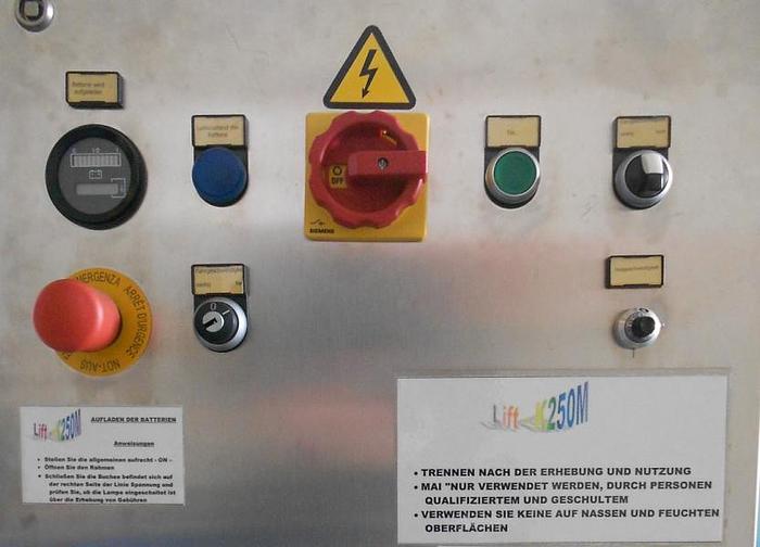 Used V 15018 D - Foil Reel Lifter FLEXLINK LIFT K250 M