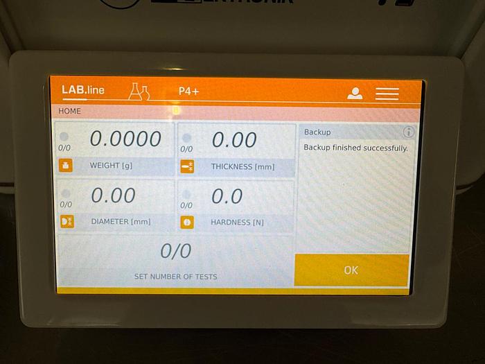 Used U 16506 - Tablet Inspection Machine Kraemer Lab.line P4+