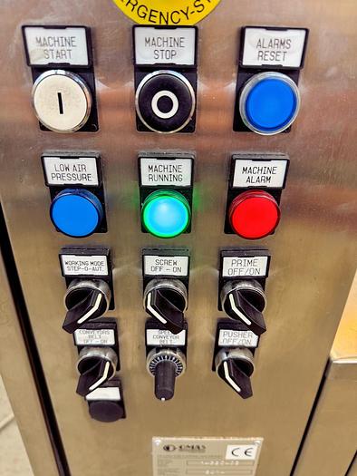 Used J 16268 E - Liquid Filler / Screw Capper OMAS MINIBLOC / TRI-1000