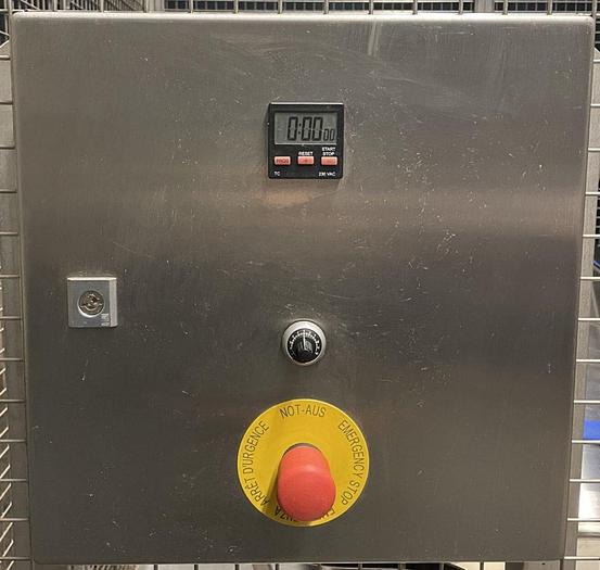 Used A 16559 D - Drum Blender with safety housing ENGELSMANN SA 1200 VA