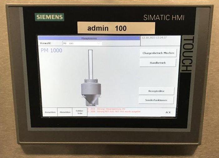 Used A 15913 D - Bohle type PM 1000 pharmaceutical container mixer 900 kg payload