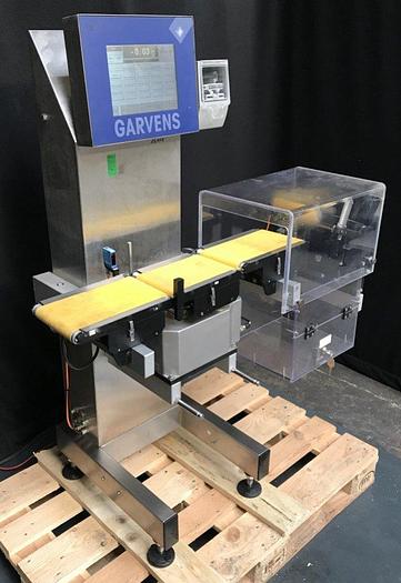 Used R 16118 D - GARVENS S 2 Checkweigher up to 250 g with printer