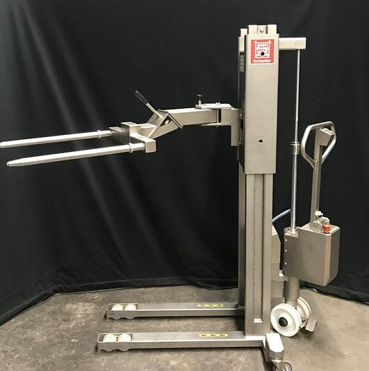 Used P 15658 D - Stainless steel high lift pallet truck SCHNEIDER ROBUSTO HHW 600 - E