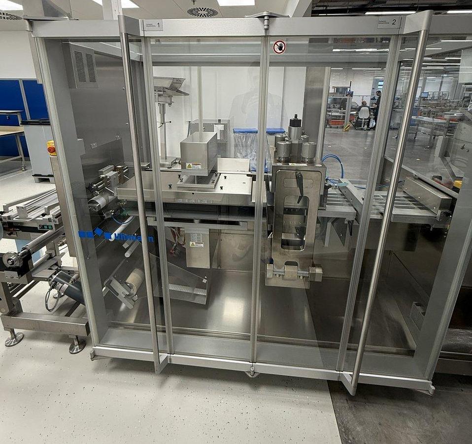 Used I 17280 D - Blister and cartoning line for pens, syringes, or vials UHLMANN UPS 5 - C 2156