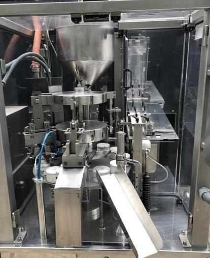 Used J 15831 D - Tube filler SpeMaBa Tufüma 60 PE - Plastic Tubes