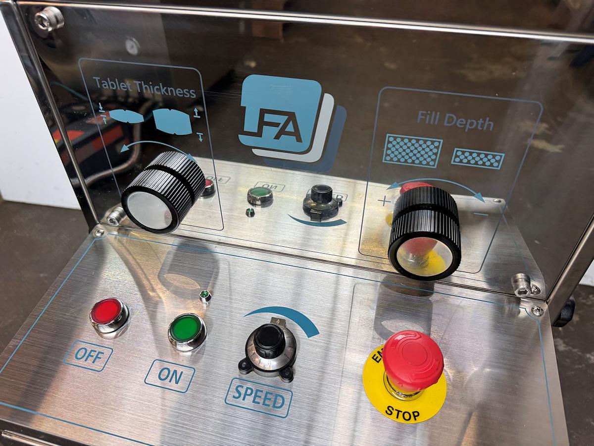 Used F 13002 E - Tablet Press LFA RTP 118- 9 Stations Euro B