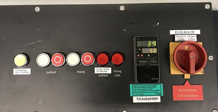 Used O 15744 D - Shrink tunnel PESTER PEWOTHERM II