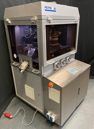 Used F 16076 D - Rotary Tablet Press EU-D 29 Stations FETTE P 2100 EC 