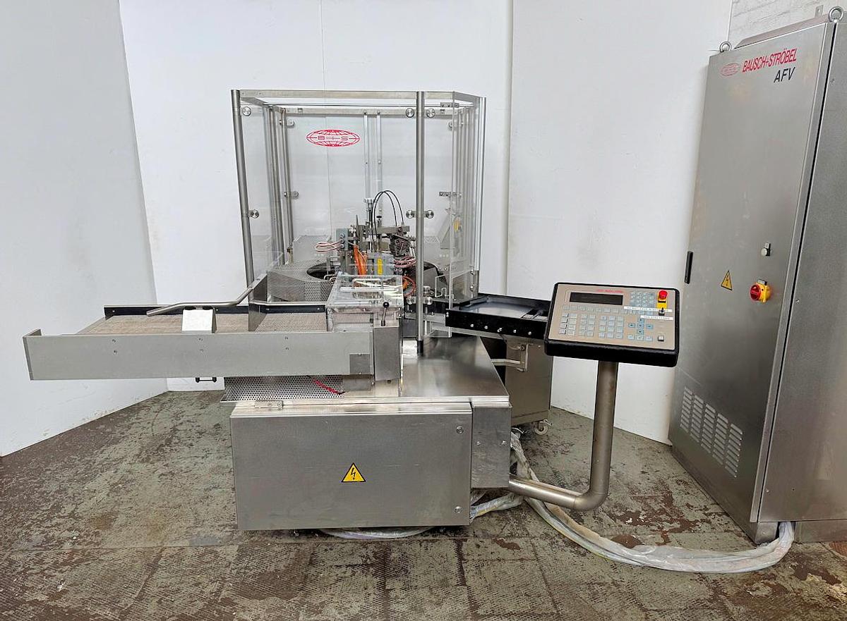 Used J 17028 E - Ampoule Filling and Closing Machine Bausch + Ströbel AFV 4015
